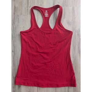 BuffBunny Red Racerback Tank Top Fitted Active, XL (C9)